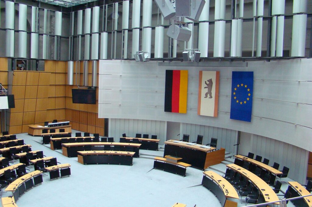 Plenarsaal Berliner Abgeordnetenhaus