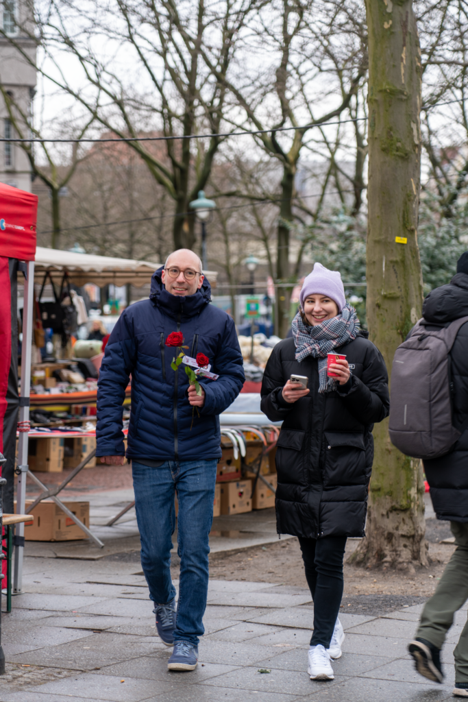 Mit Ruppert Stüwe MdB im Kiez unterwegs
